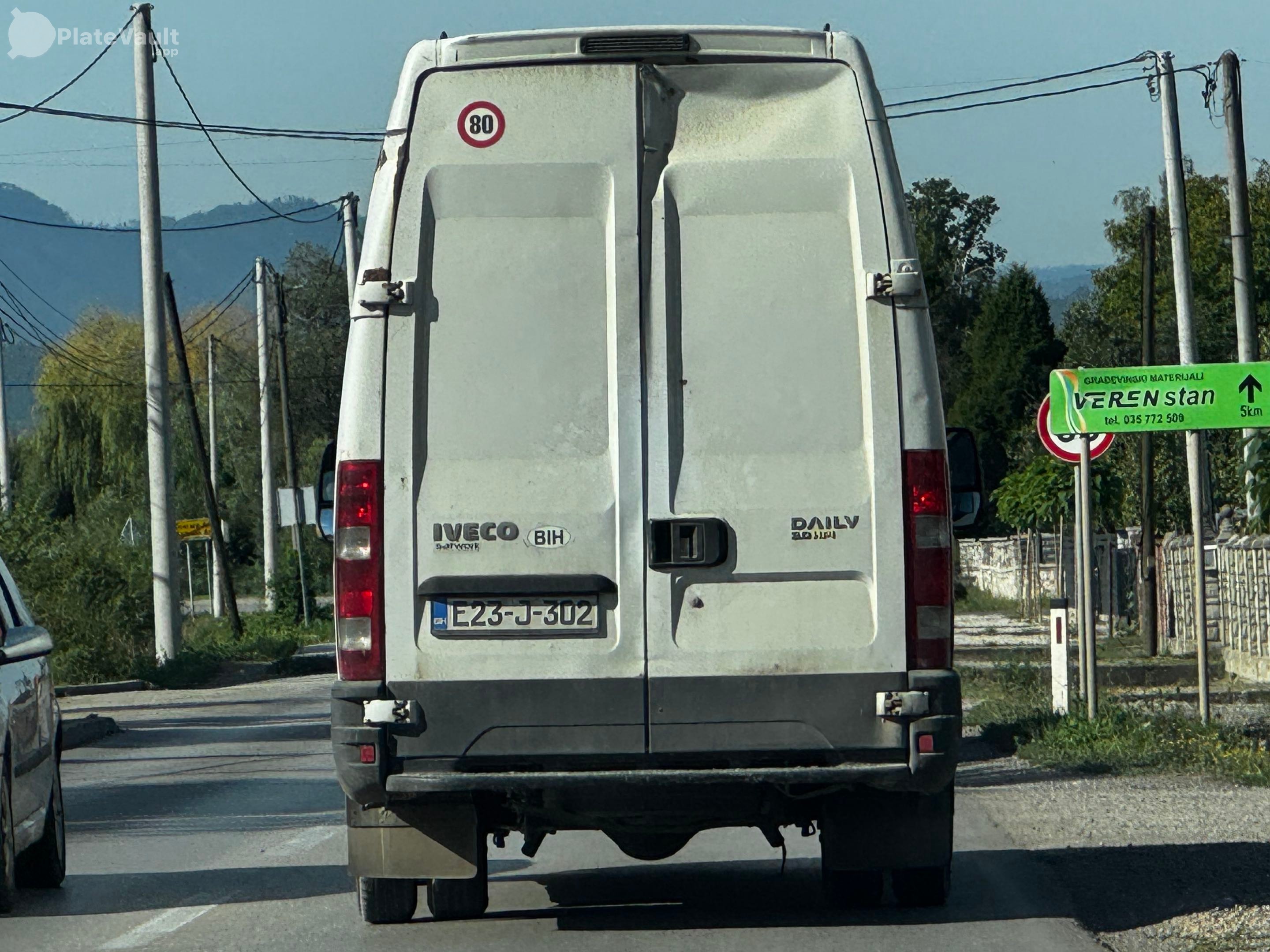 E23-J-302 plate