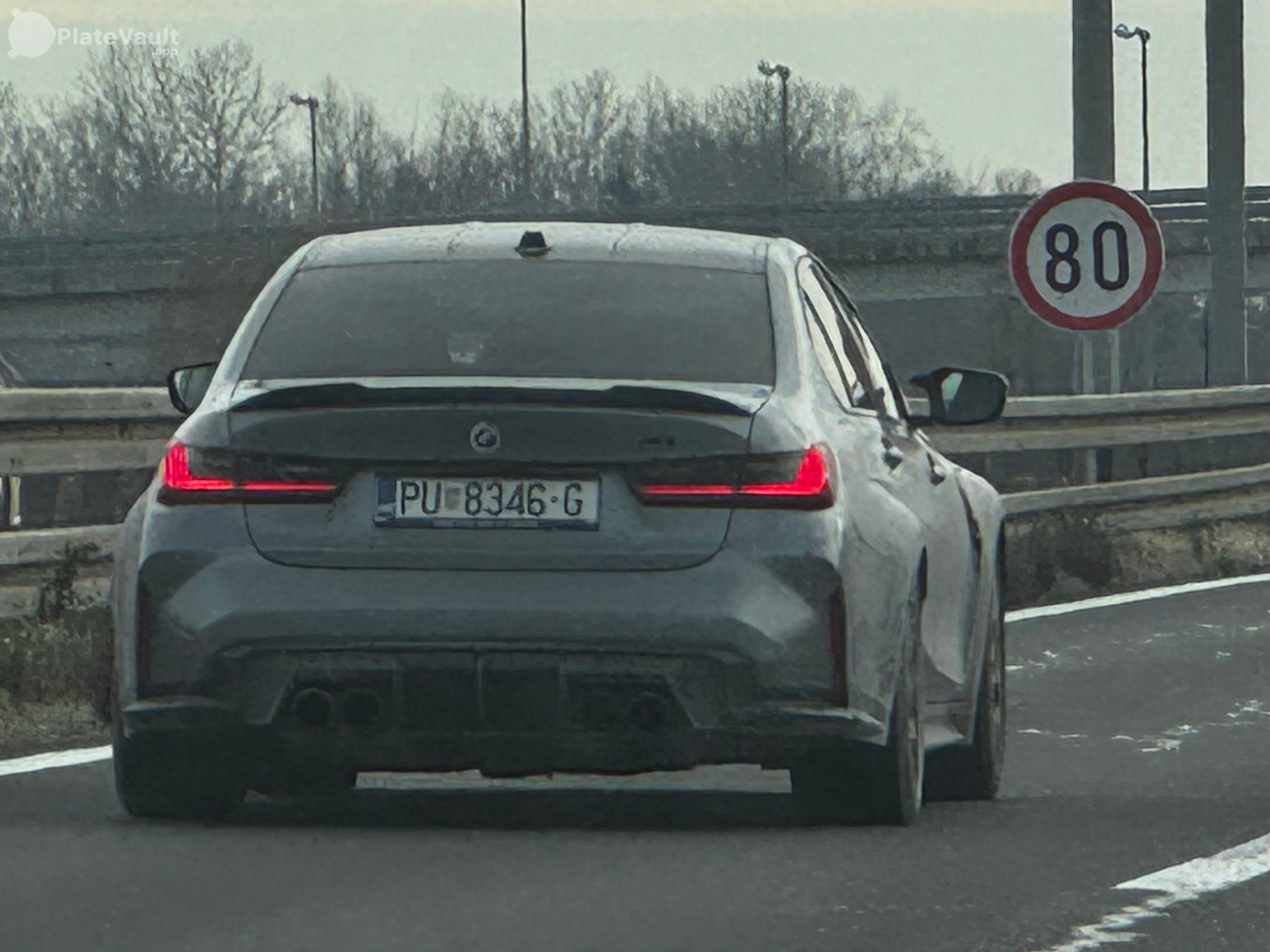 PU 8346 G plate