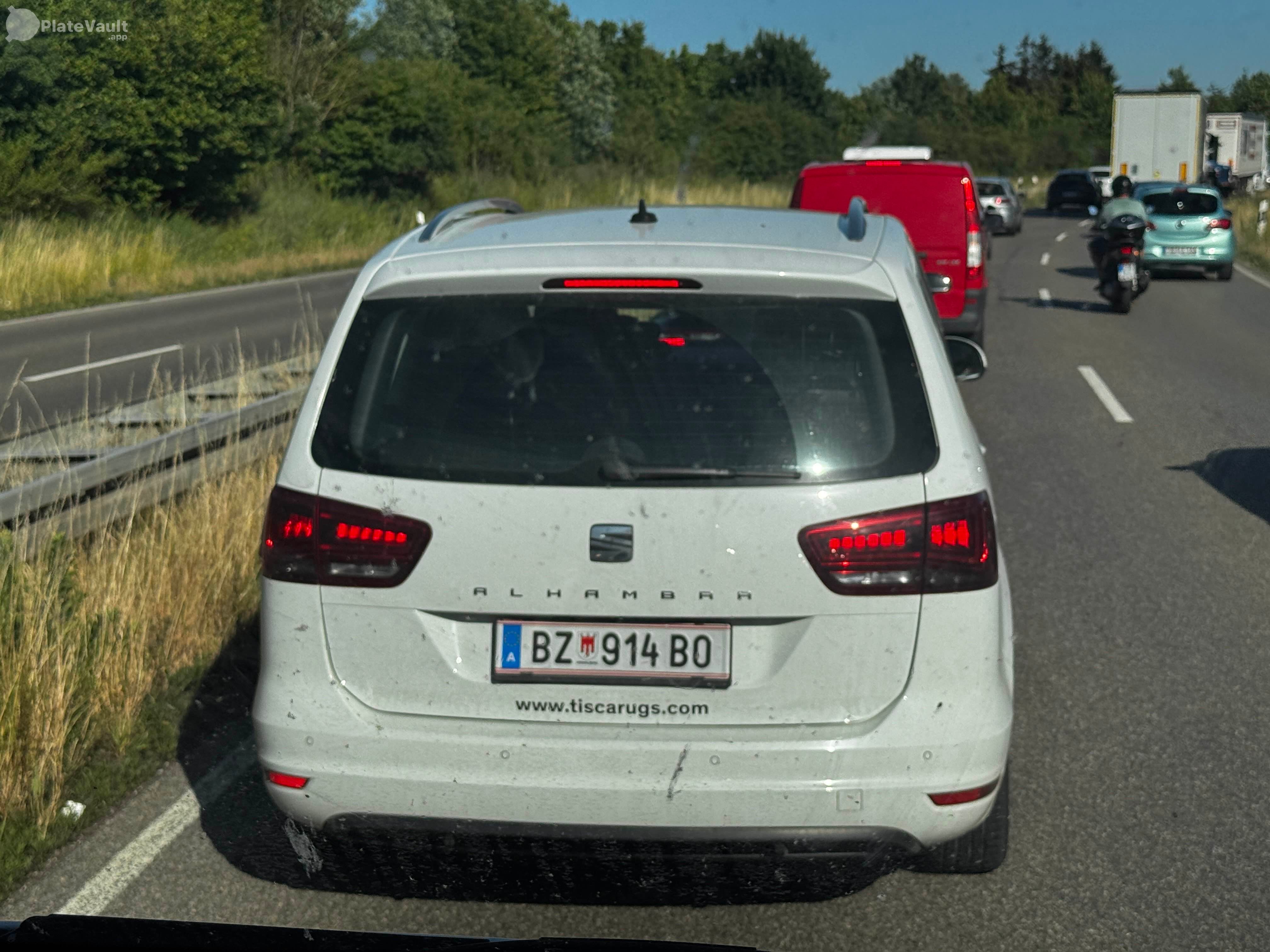 BZ 914 BO plate