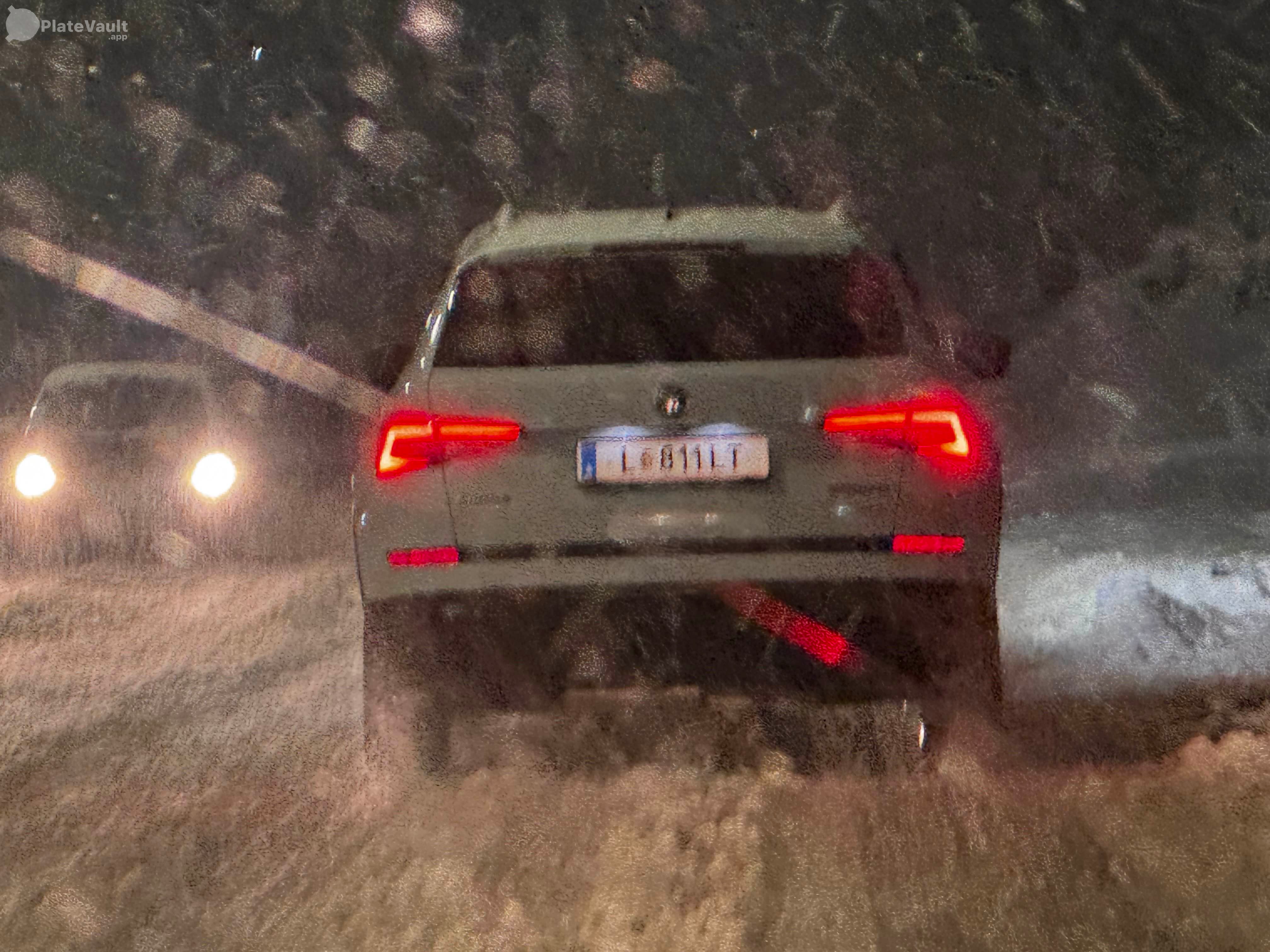 L 811 LT plate