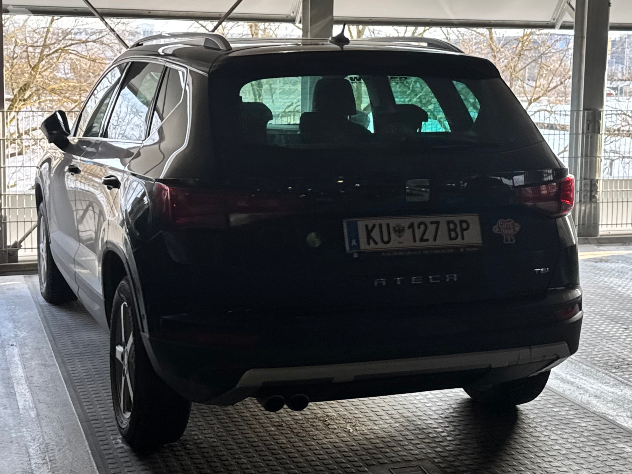 KU 127 BP plate